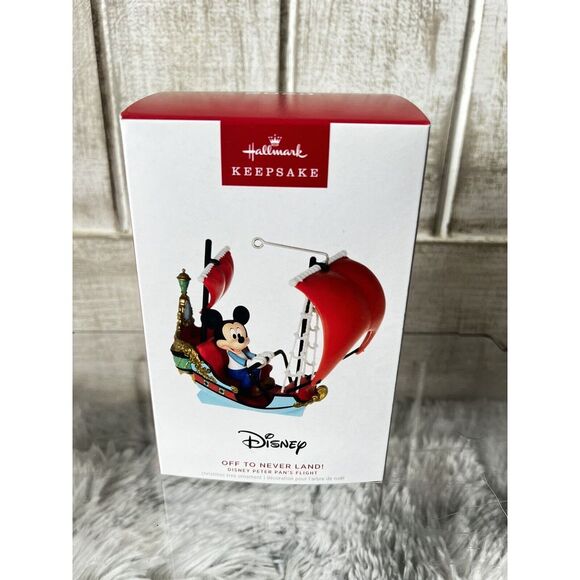 Hallmark Keepsake - Off to Neverland! - Disney - 2023 **NEW - Picture 1 of 2